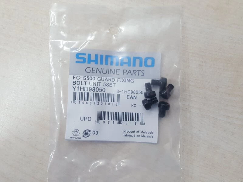 Shimano Befestigungsschrauben Für Kettenschutzring FC-S500/M563 1 Shimano Befestigungsschrauben Für Kettenschutzring FC-S500/M563